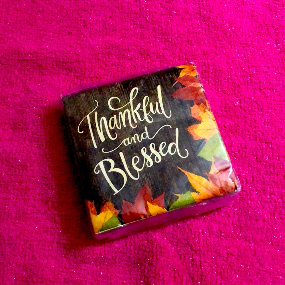 Hobby Lobby Napkins “Thankful and Blessed” 50 Ct